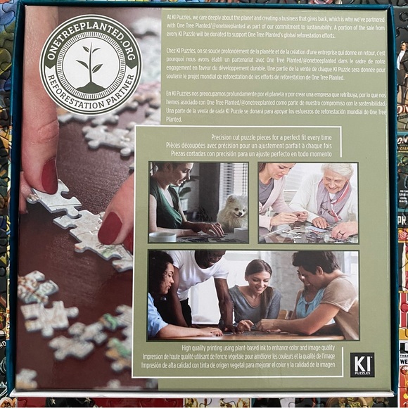 KI Puzzles Pierce Archive Vintage Posters Collection Hocus-Pocus! 1000 Pc - Picture 2 of 4